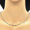 Gargantilla Basica 04.213.0031.20 Oro Laminado, Pulido, Tono Dorado (02 MM Thickness, 20 Inches Length)