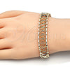 Pulsera Básica 04.197.0002.08 Oro Laminado, Pulido, Tono Dorado (14 MM Thickness, 8 Inches Length)