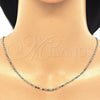 Gargantilla Basica 04.213.0096.22 Oro Laminado, Pulido, Tono Dorado (02 MM Thickness, 22 Inches Length)