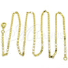 Gargantilla Basica 04.213.0096.22 Oro Laminado, Pulido, Tono Dorado (02 MM Thickness, 22 Inches Length)
