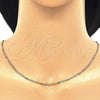 Gargantilla Basica 04.213.0158.20 Oro Laminado, Pulido, Tono Dorado (02 MM Thickness, 20 Inches Length)