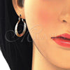 Argolla Pequeña 02.170.0252.25 Oro Laminado, Pulido, Tres Tonos