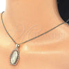 Collares con Dije 04.106.0043.1.20 Oro Laminado, Diseño de Guadalupe, Pulido, Tono Dorado (Grosor 02 MM, 20 Pulgadas de Largo)