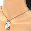 Collares con Dije 04.106.0055.1.20 Oro Laminado, Diseño de Guadalupe, Pulido, Tono Dorado (02 MM Thickness, 20 Inches Length)