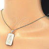 Collares con Dije 04.106.0057.1.20 Oro Laminado, Diseño de Guadalupe, Pulido, Tono Dorado (02 MM Thickness, 20 Inches Length)