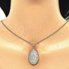 Collares con Dije 04.106.0051.1.20 Oro Laminado, Diseño de Guadalupe, Pulido, Tono Dorado (02 MM Thickness, 20 Inches Length)