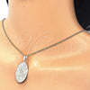 Collares con Dije 04.106.0051.1.20 Oro Laminado, Diseño de Guadalupe, Pulido, Tono Dorado (02 MM Thickness, 20 Inches Length)