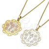 Collares con Dije 04.106.0049.1.20 Oro Laminado, Diseño de Divino Niño , Pulido, Tono Dorado (02 MM Thickness, 20 Inches Length)