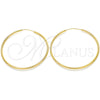 Argolla Mediana 02.32.0553.40 Oro Laminado, Pulido, Tono Dorado