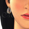Argolla Pequeña 02.210.0288.3.20 Oro Laminado, con Multicolor Zirconia Cubica, Pulido, Tono Dorado