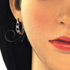 Argolla Pequeña 02.210.0294.2.20 Oro Laminado, con Zafiro Azul and Blanca Zirconia Cubica, Pulido, Tono Dorado