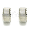 Argolla Huggie 02.230.0025.15 Acero Inoxidable, Pulido, Tono Plateado