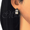 Argolla Huggie 02.230.0036.20 Acero Inoxidable, Pulido, Tres Tonos