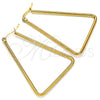 Argolla Mediana 02.356.0001.35 Acero Inoxidable, Pulido, Tono Dorado