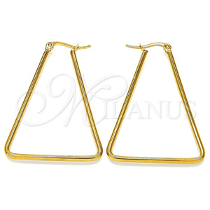 Argolla Mediana 02.356.0001.35 Acero Inoxidable, Pulido, Tono Dorado