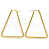 Argolla Mediana 02.356.0001.35 Acero Inoxidable, Pulido, Tono Dorado