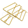 Argolla Mediana 02.356.0001.35 Acero Inoxidable, Pulido, Tono Dorado