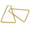 Argolla Mediana 02.356.0001.45 Acero Inoxidable, Pulido, Tono Dorado