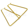 Argolla Mediana 02.356.0001.45 Acero Inoxidable, Pulido, Tono Dorado