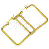Argolla Mediana 02.356.0002.1.35 Acero Inoxidable, Pulido, Tono Dorado