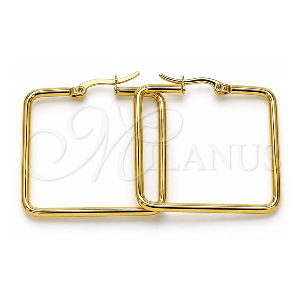 Argolla Mediana 02.356.0002.1.35 Acero Inoxidable, Pulido, Tono Dorado