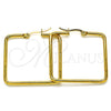 Argolla Mediana 02.356.0002.1.35 Acero Inoxidable, Pulido, Tono Dorado