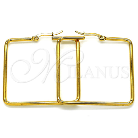 Argolla Mediana 02.356.0002.1.40 Acero Inoxidable, Pulido, Tono Dorado