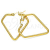 Argolla Mediana 02.356.0003.1.35 Acero Inoxidable, Pulido, Tono Dorado