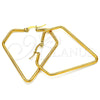 Argolla Mediana 02.356.0003.1.40 Acero Inoxidable, Pulido, Tono Dorado