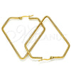 Argolla Grande 02.356.0003.1.50 Acero Inoxidable, Pulido, Tono Dorado
