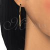 Argolla Mediana 02.356.0005.45 Acero Inoxidable, Diseño de Estrella, Pulido, Tono Dorado