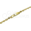 Pulsera Elegante 03.326.0003.08 Oro Laminado, Pulido, Tono Dorado (05 MM Thickness, 8 Inches Length)