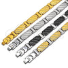 Pulsera Solida 03.114.0330.08 Acero Inoxidable, Pulido, Tono Plateado (12 MM Thickness, 8 Inches Length)