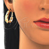 Argolla Huggie 02.170.0287.25 Oro Laminado, Pulido, Tono Dorado
