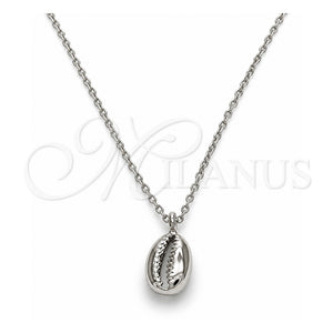 Collares con Dije 04.370.0001.16 Plata Rodinada, Pulido, Rodinado (Grosor 01 MM, 16 Pulgadas de Largo)