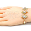 Pulsera Elegante 03.63.2134.07 Oro Laminado, Diseño de Tortuga, con Blanca Zirconia Cubica, Pulido, Tono Dorado (04 MM Thickness, 7 Inches Length)