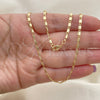 Gargantilla Basica 04.213.0029.20 Oro Laminado, Pulido, Tono Dorado (0.60 Gauge, 02 MM Thickness, 20 Inches Length)