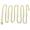 Gargantilla Basica 04.213.0029.20 Oro Laminado, Pulido, Tono Dorado (0.60 Gauge, 02 MM Thickness, 20 Inches Length)