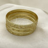 Docena de Aros 03.08.0142.03 Chapa de Oro, Diamantado, Tono Dorado (04 MM Thickness, One size fits all)