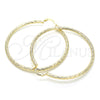 Argolla Grande 02.213.0151.60 Oro Laminado, Diamantado, Tono Dorado