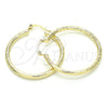 Argolla Mediana 02.213.0159.40 Oro Laminado, Diamantado, Tono Dorado