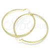 Argolla Extra Grande 02.213.0159.70 Oro Laminado, Pulido, Tono Dorado