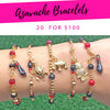 Kit Surtido de 20 Pulseras Azavanche de Oro Laminado al por mayor — SKU 132300