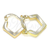 Argolla Pequeña 02.165.0179.15 Oro Laminado, Pulido, Tono Dorado