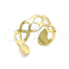 Anillo del Pie 01.376.0003 Oro Laminado, Pulido, Tono Dorado (One size fits all)