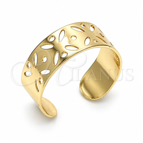 Anillo del Pie 01.376.0004 Oro Laminado, Pulido, Tono Dorado (One size fits all)