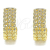 Argolla Huggie 02.163.0089.20 Oro Laminado, Pulido, Tono Dorado