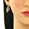 Argolla Pequeña 02.163.0115.25 Oro Laminado, Diseño de Hueco, Pulido, Tono Dorado