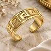 Anillo del Pie 01.117.0009 Oro Laminado, Diseño de Ojo Griego, Pulido, Tono Dorado (Talla Unica)