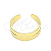 Anillo del Pie 01.117.0012 Oro Laminado, Pulido, Tono Dorado (One size fits all)
